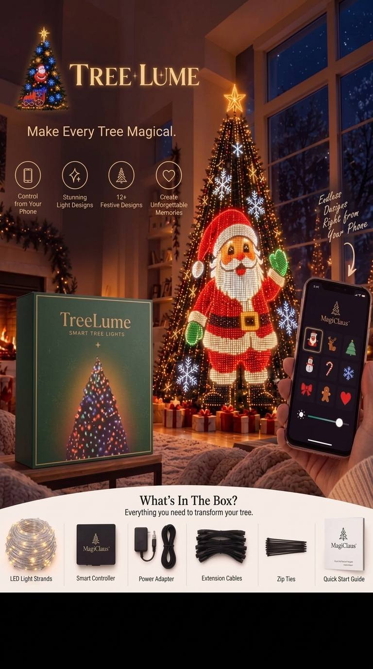 Smart Animated Christmas Tree Lights