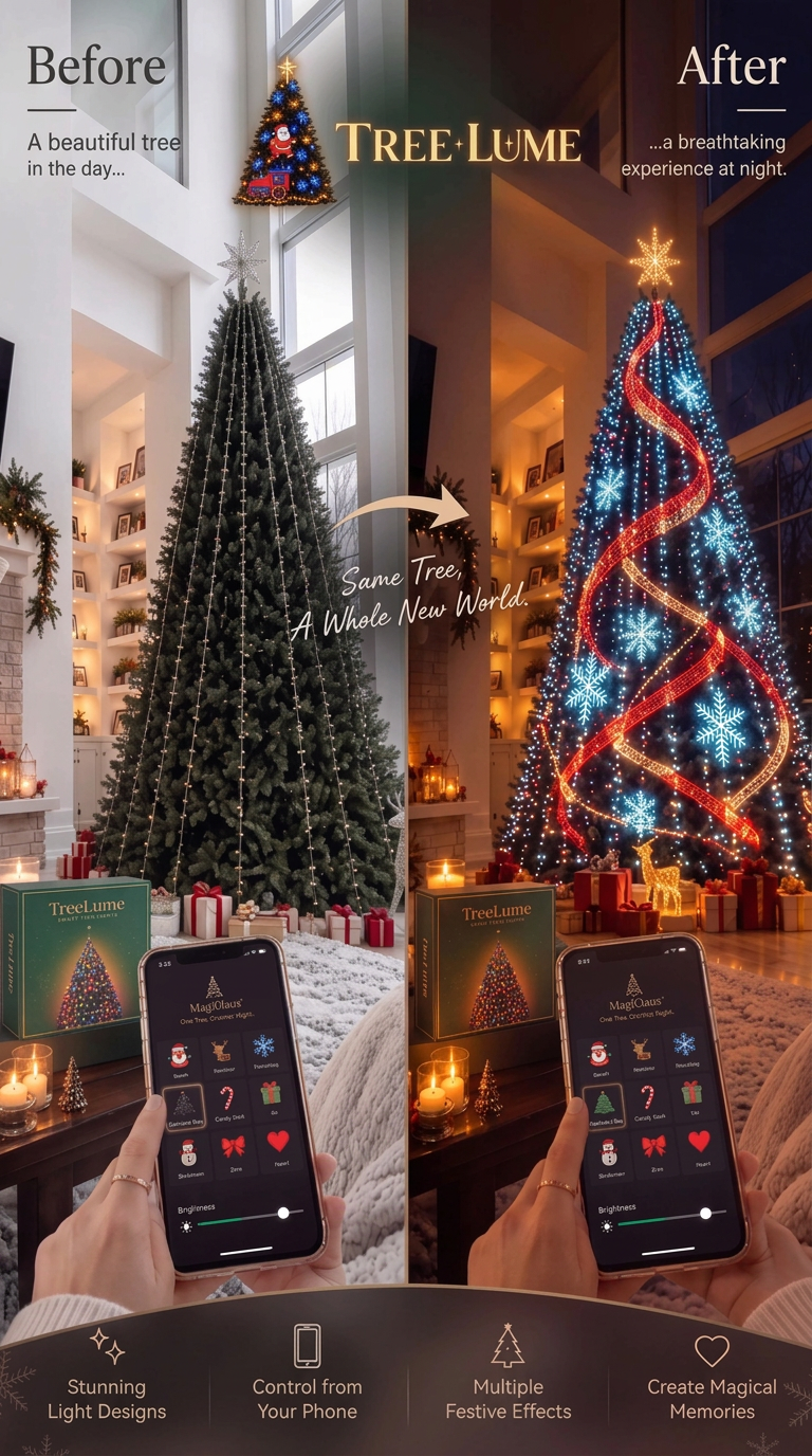 Smart Animated Christmas Tree Lights